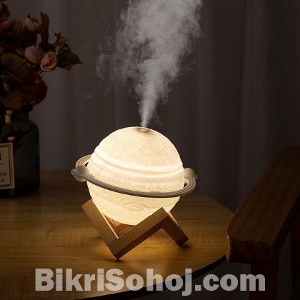 Planetary Humidifier Bedroom Atmosphere Night